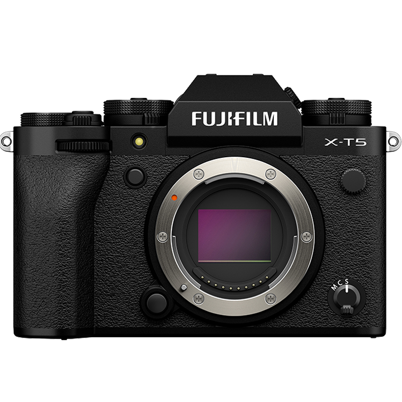 富士（FUJIFILM）X-T5/XT5 微单相机 单机身 4020万像素 7.0档五轴防抖 6K30P 经典机械拨盘 黑色