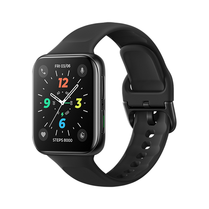 OPPO Watch 2 42mm eSIM版 铂黑 全智能手表男女运动电话手表 血氧心率监测适用iOS安卓鸿蒙手机系统eSIM通信
