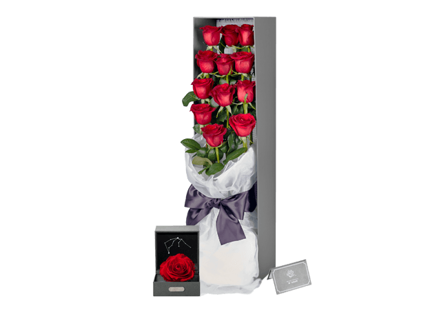 roseonly-玫瑰礼盒-玫瑰礼盒-朱砂星座玫瑰套装礼盒(水瓶) roseonly-玫瑰礼盒-玫瑰礼盒-朱砂星座玫瑰套装礼盒(水瓶)