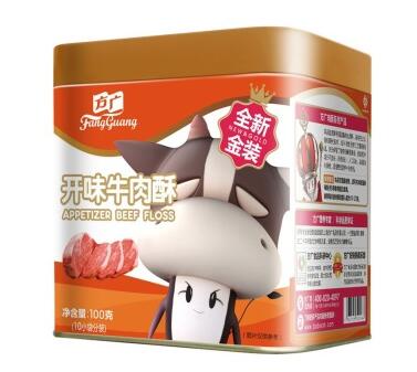 FangGuang 方广 开味牛肉酥肉粉松100g*2罐