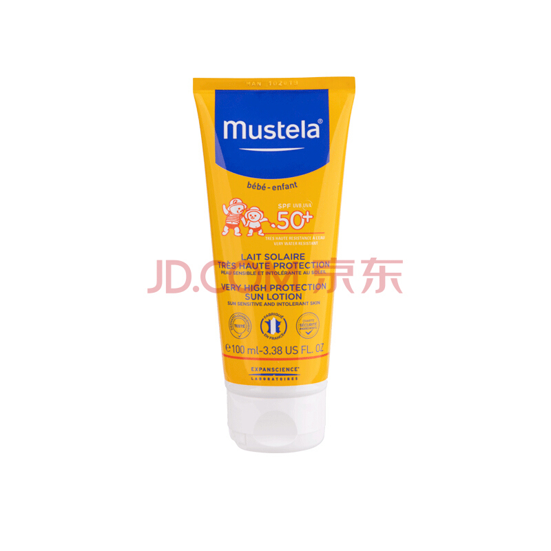 mustela 妙思乐 婴幼儿高效防晒乳 100ml