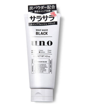 SHISEIDO 资生堂 UNO 吾诺 男士洗面奶 黑色控油祛痘款 130g