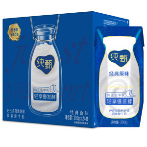 蒙牛 纯甄 常温酸牛奶 200g*24盒 *3件