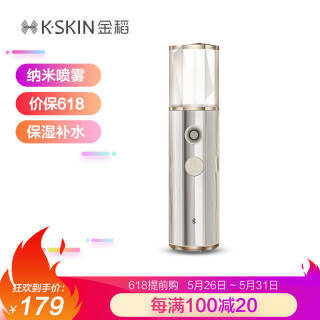 金稻（K-SKIN）补水仪 美容器 便携手持纳米喷雾 蒸脸器 保湿加湿美容仪 KD-770