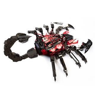 星灵&FUXK联名 机械战蝎 MOD主机性能怪兽 分体水冷私人定制电脑