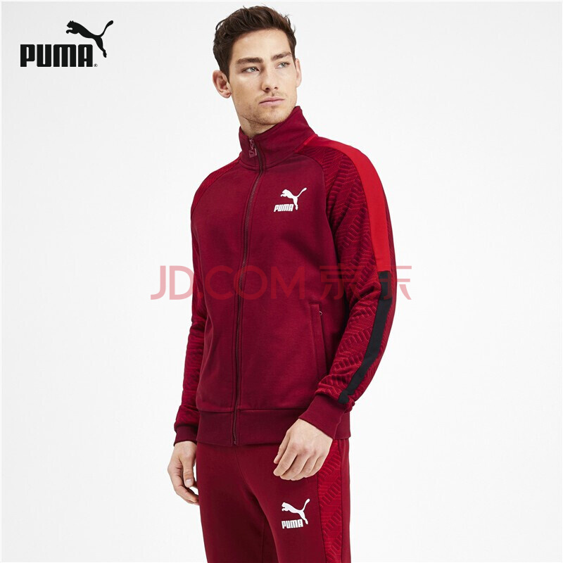 京东PLUS会员： PUMA 彪马 595956 男款立领夹克外套