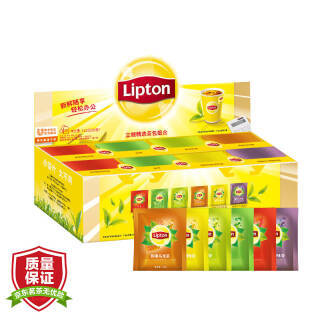 Lipton 立顿 精选独立袋泡茶包 六口味组合 80包153g 茶叶 *2件