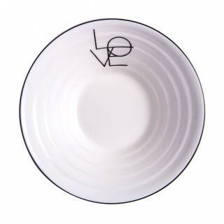 陶瓷白色大碗日式拉面碗 口径20.5cm