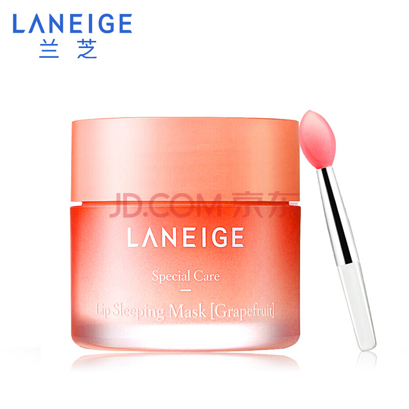 LANEIGE 兰芝 夜间保湿修护唇膜 西柚味 20g *5件