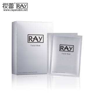 RAY 蚕丝面膜 银色 10片 *3件