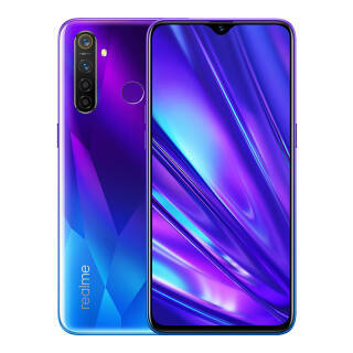 realme Q 4800万超广角四摄 高通骁龙712AIE 20W VOOC闪充 4035mAh大电池 全网通4GB 64GB 光钻蓝