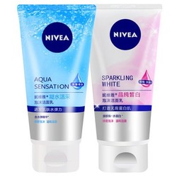 NIVEA 妮维雅 泡沫洁面乳 150g*2支