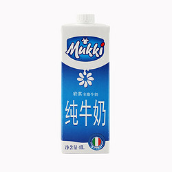 Mukki 宥淇  全脂牛奶 1L *10件