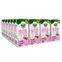 Arla 爱氏晨曦 脱脂纯牛奶200ml*24盒