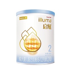 惠氏 illuma 启赋 较大婴儿配方奶粉 2段 400g