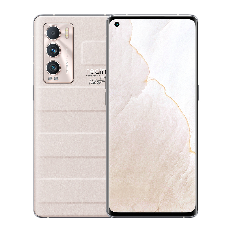 realme 真我GT 大师探索版 120Hz三星AMOLED曲面屏 索尼IMX766传感器 骁龙870旅行箱·杏8GB+256GB 双模5G手机