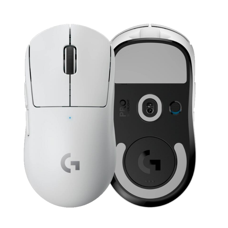 罗技（G） PRO X SUPERLIGHT无线游戏鼠标 轻量化设计 GPW二代 职业逻辑电竞鼠标 GPW二代 白色
