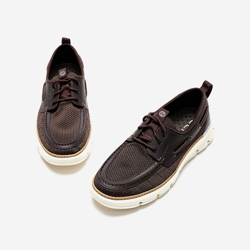 Cole Haan/歌涵 男鞋休闲鞋 22新款网面透气时尚运动休闲鞋 咖色-C36561(瘦脚建议拍小半码) 42.5