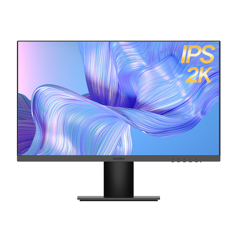 科睿 (KOORUI) 显示器 27英寸 2K IPS显示屏 75Hz 低蓝光 窄边框 HDMI 家用办公电脑显示器 27N2Q