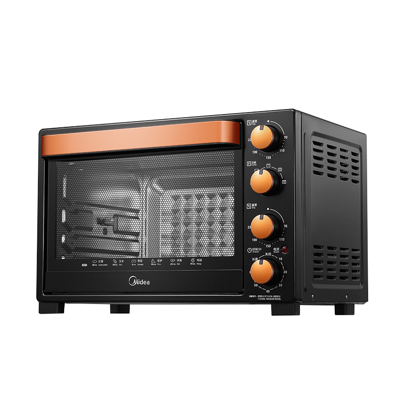 美的（Midea） T3-L326B 家用多功能电烤箱 35升 上下管独立控温 黑色