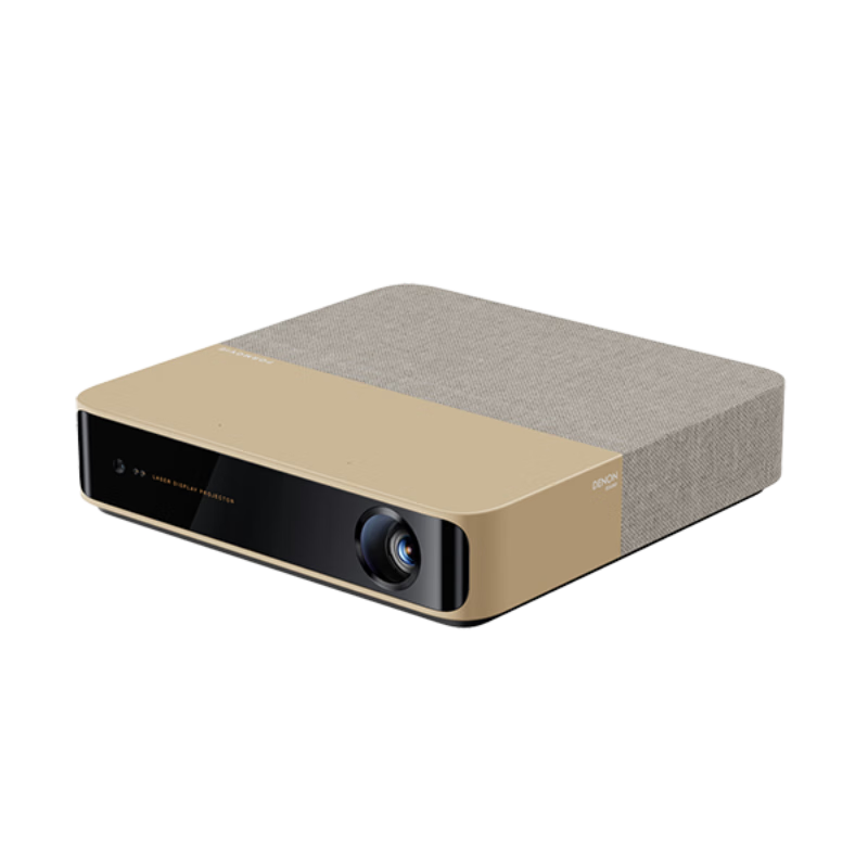 峰米 S5流沙金限定版 激光投影仪家用 投影机 轻薄旗舰投影（影院级激光光源 1100ANSI流明 全自动梯形校正）
