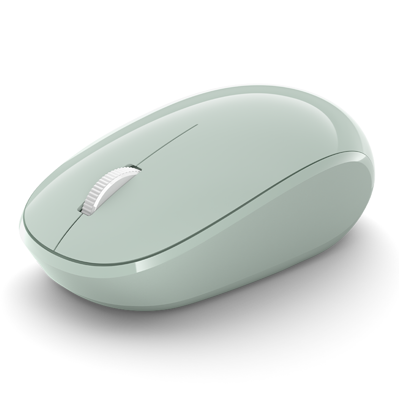 微软 (Microsoft) 精巧鼠标 薄荷绿 | 无线鼠标 蓝牙5.0 小巧轻盈 多彩配色 适配Win10、Mac OS和Android