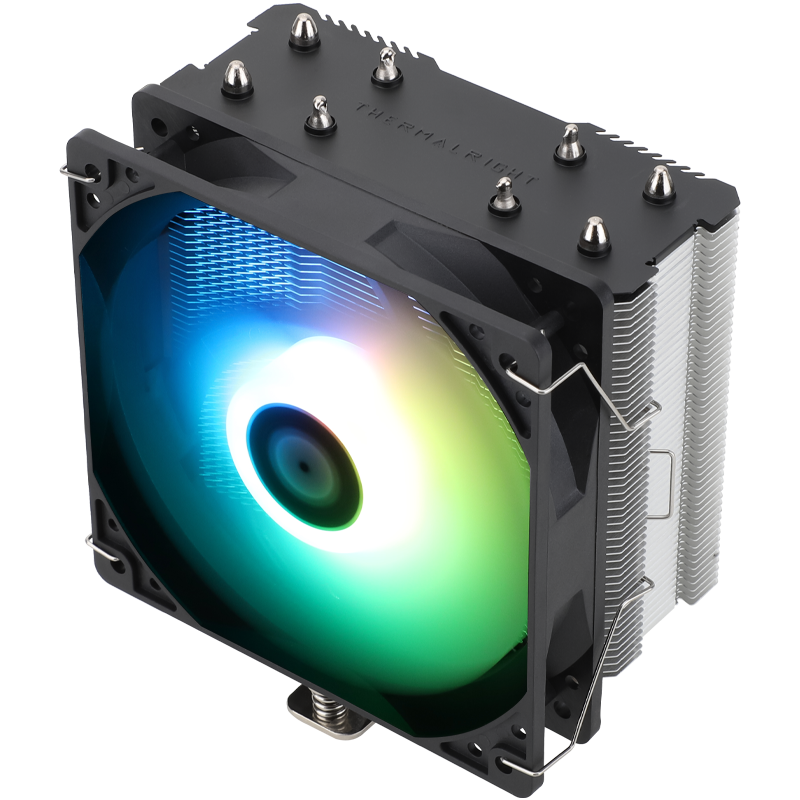 利民(Thermalright)AX120 R SE ARGB CPU风冷散热器 AGHP逆重力4热管 支持1700版本S-FDB12CM 风扇附带硅脂