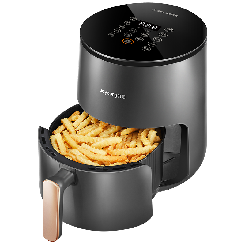 九阳 Joyoung 肖战推荐 空气炸锅家用智能 4.5L大容量多功能 高端触控屏 无油煎炸 KL45-VF530