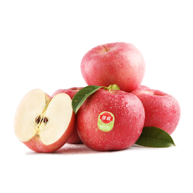 佳农 烟台红富士苹果 5kg装 特级果 单果重约240g 新鲜水果
