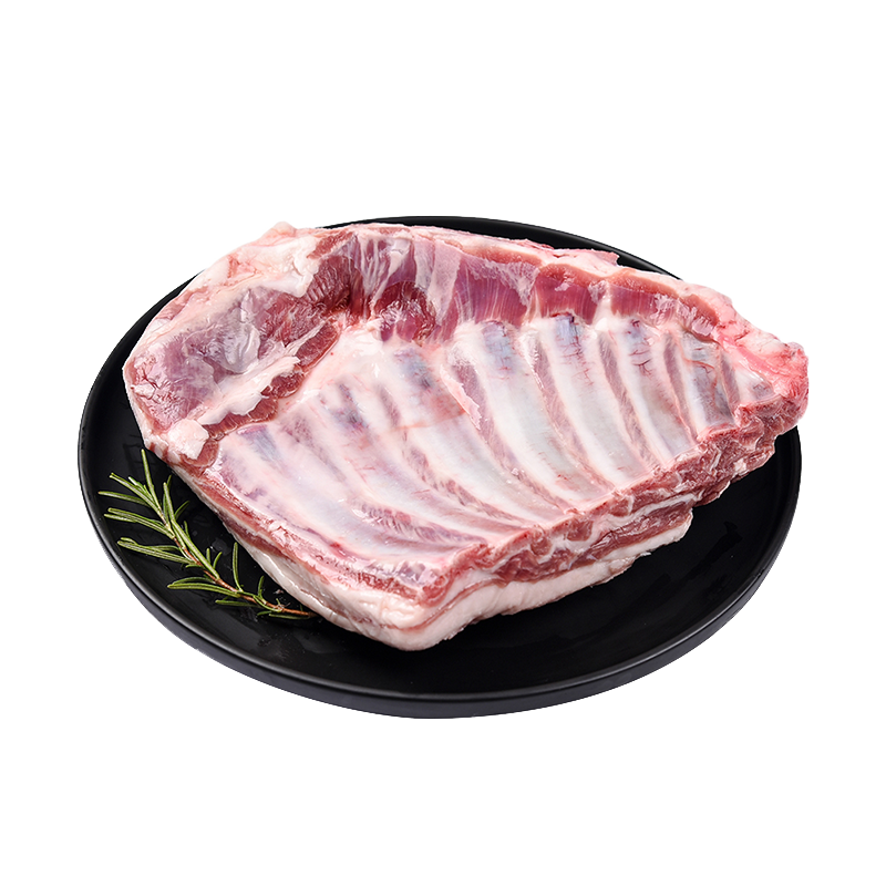 西鲜记 国产 盐池滩羊 羔羊羊排750g/袋（内附烧烤料）180原切整肋排 羊肉串  烤肉 炖煮 地标 非进口