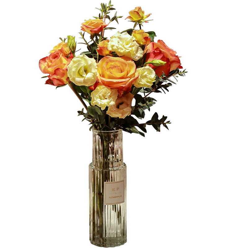 花加flowerplus 悦花单次体验水养鲜切花装饰周一收花 含随机款花瓶