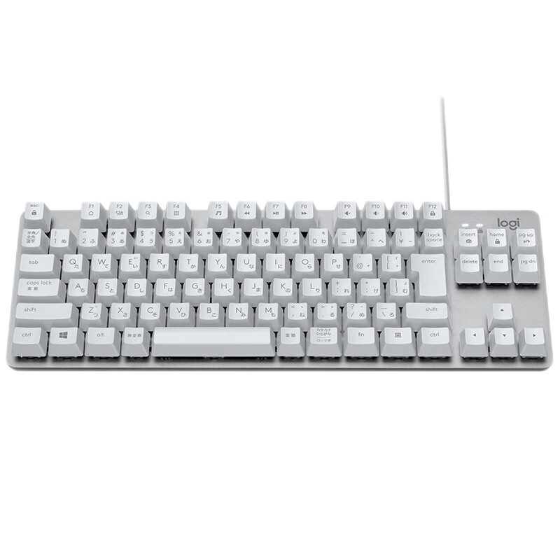 罗技（Logitech） K835机械键盘 有线键盘 游戏办公键盘 【K835】84键TTC青轴 白