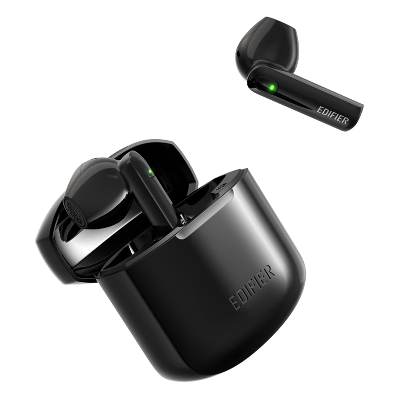 漫步者（EDIFIER）LolliPods Mini 真无线蓝牙耳机 半入耳式耳机 通用苹果华为小米手机 黑色