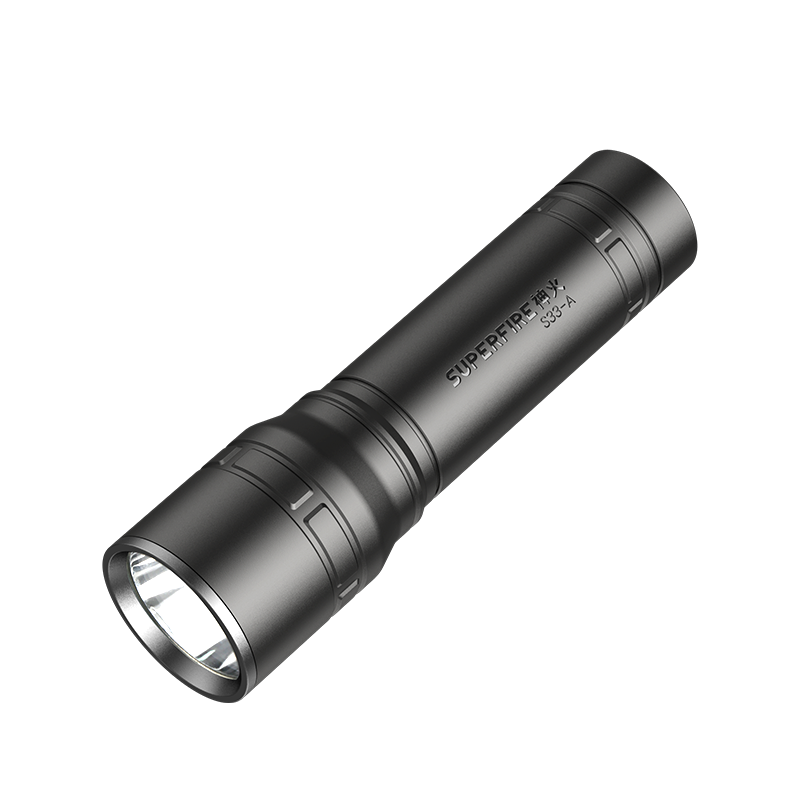 神火（supfire）S33-A强光手电筒充电式LED灯高亮远射迷你便携家用户外应急灯黄色