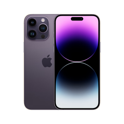 Apple iPhone 14 Pro Max (A2896) 支持移动联通电信5G 双卡双待手机 暗紫色 128G【官方标配+全国联保+运费险】