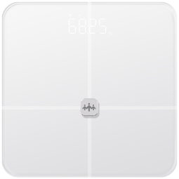 乐心心率体脂秤S30 脂肪秤称家用电子秤电子称 精准人体秤体重称秤人秤 WIFI蓝牙智能健康秤 白色