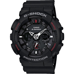 卡西欧（CASIO）手表 G-SHOCK YOUTH系列男士运动手表  GA-120-1A