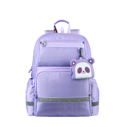 美旅箱包放心儿童书包1-3年级小学生双肩包大容量轻便透气背包NG3*002紫色