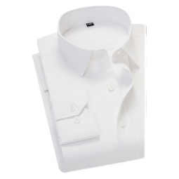 凡客诚品vancl长袖衬衫男商务易打理纯色西服正装衬衣男士白衬衫 纯白色 42