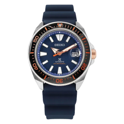 精工（SEIKO）手表prospex系列海洋公益珊瑚款 硅胶表带运动男士腕表情人节礼物 SRPH43K1