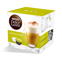 DOLCE GUSTO 多趣酷思胶囊咖啡 原装进口黑咖啡花式咖啡奶香研磨咖啡 3盒装 卡布奇诺3盒装