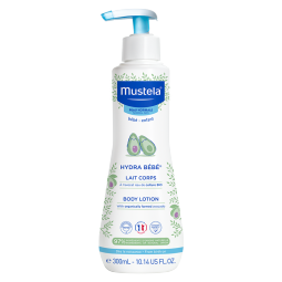 妙思乐（Mustela）婴儿身体乳 宝宝润肤霜儿童润肤乳300ml 保湿润肤乳法国进口