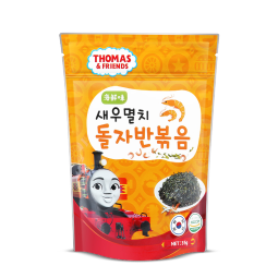 小火车Thomas海苔碎 托马斯韩国进口宝宝零食儿童拌饭紫菜 海鲜味35g