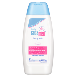 施巴（sebamed）儿童身体乳婴儿宝宝润肤乳四季润肤露护肤100ml 德国原装进口