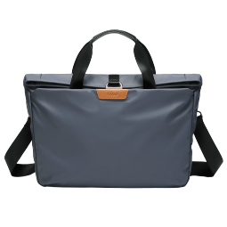 高尔夫GOLF商务公文包男士休闲大容量手提包可装14英寸笔记本电脑包时尚多功能单肩斜挎包6J679424J灰色