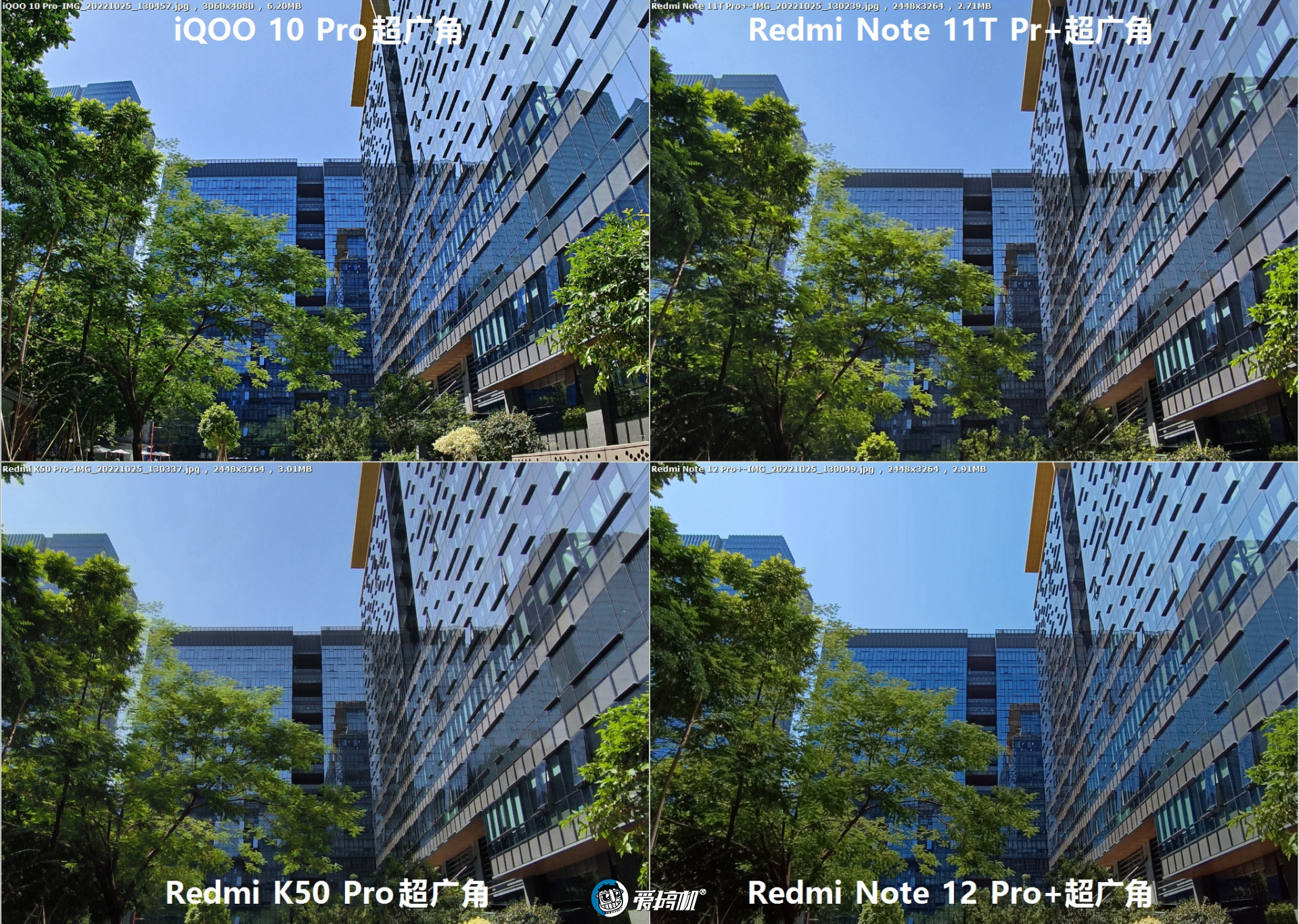 2亿像素拍照对比：Redmi Note 12 Pro+对战K50 Pro、iQOO 10 Pro