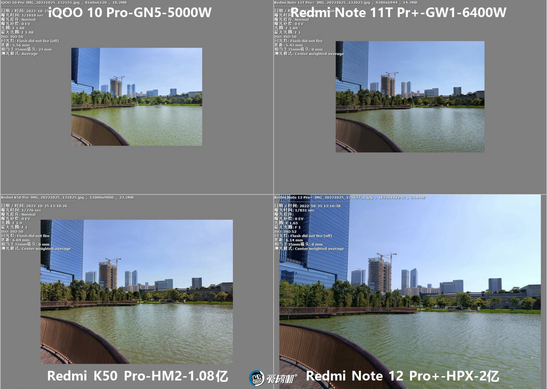 2亿像素拍照对比：Redmi Note 12 Pro+对战K50 Pro、iQOO 10 Pro