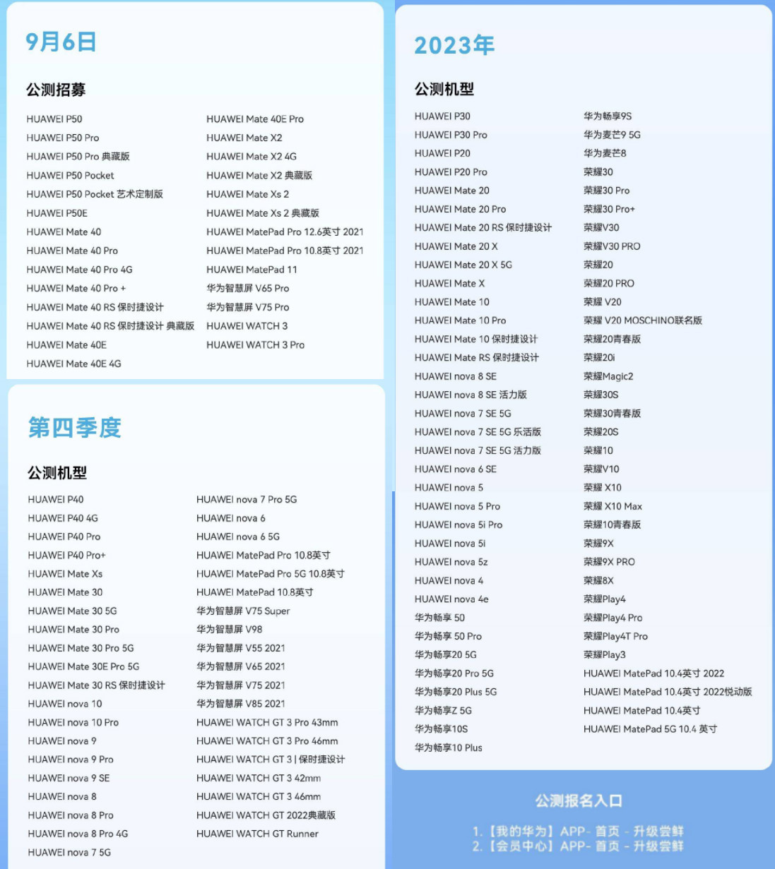 3999元起，华为Mate 50系列新品汇总：卫星短信+10档可变光圈