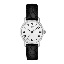 天梭(TISSOT)瑞士手表 魅时系列腕表 皮带石英女表