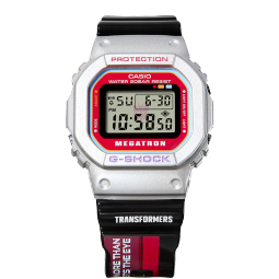 卡西欧（CASIO） G-SHOCK变形金刚联名款  时尚运动男表防水防震 DW-5600MEGA22-8PFT-威震天